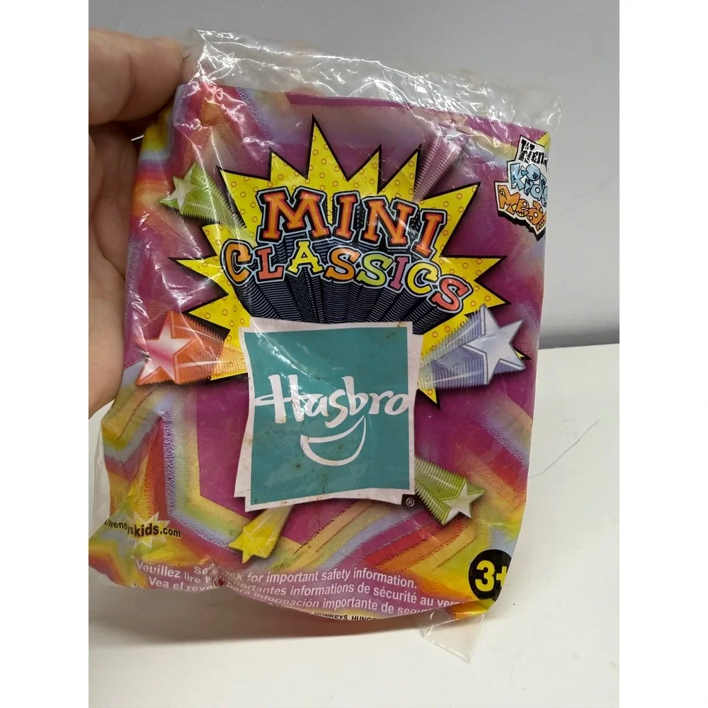Vintage 2004 Wendy's Kids Meal Hasbro Mini Classics Hungry Hungry Hippos Sealed